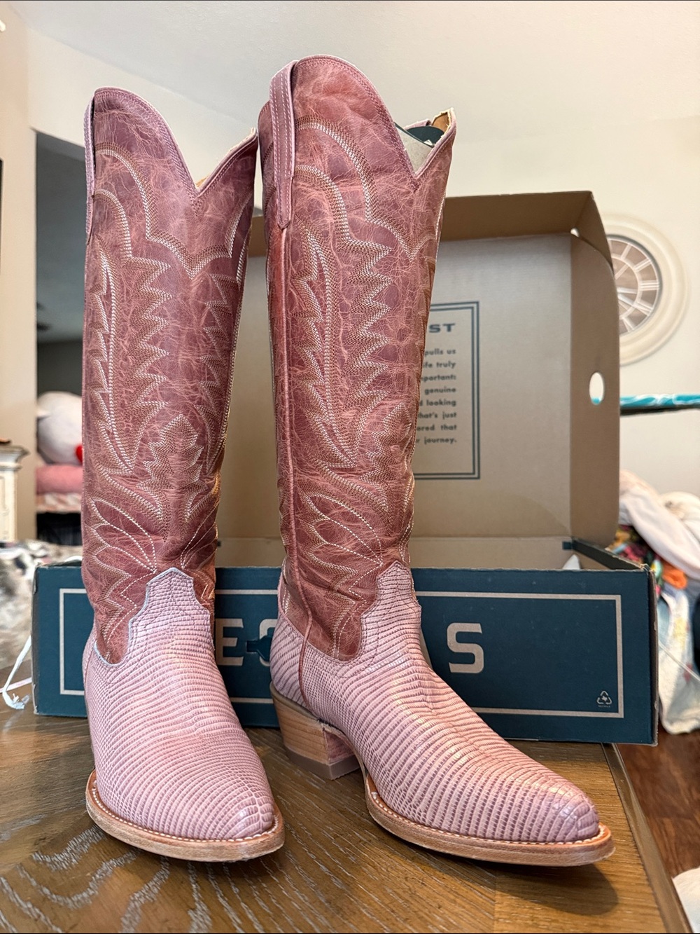 Tecovas Abby Pink Frost